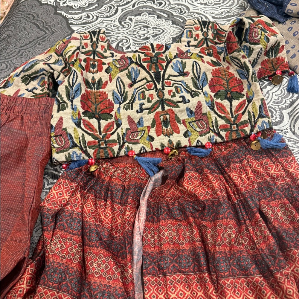 Colorful Patterned Dress - Picture 2 of 4